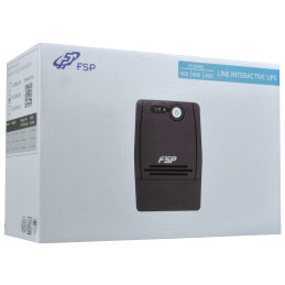 FSP FP 600 UPS-virtalähde 0,6 kVA 360 W 2 AC-pistorasia(a)