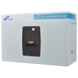 FSP FP 600 UPS-virtalähde 0,6 kVA 360 W 2 AC-pistorasia(a)
