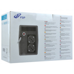 FSP FP 600 UPS-virtalähde 0,6 kVA 360 W 2 AC-pistorasia(a)
