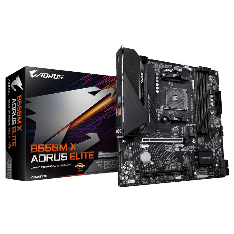 GIGABYTE B550M X AORUS ELITE AMD B550 Kanta AM4 mikro ATX