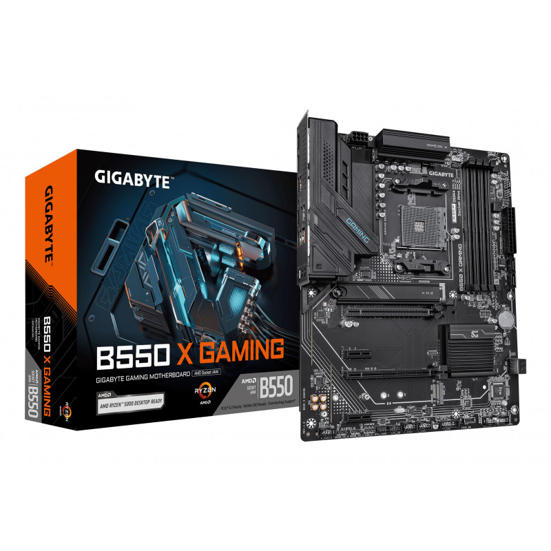 GIGABYTE B550 X GAMING emolevy AMD B550 Kanta AM4 ATX