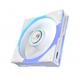 ASUS ROG Eurux GR120 ARGB Reverse Fan White Edition - Triple Pack Tietokonekotelo Tuuletin 12 cm Valkoinen 3 kpl