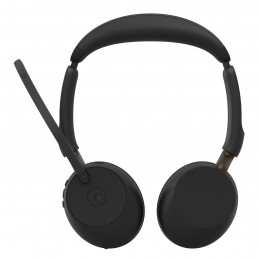 Jabra Evolve3 65 Kuulokkeet Langaton Pääpanta Toimisto puhelukeskus USB Type-C Bluetooth Musta