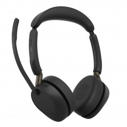 Jabra Evolve3 65 Kuulokkeet Langaton Pääpanta Toimisto puhelukeskus USB A-tyyppi Bluetooth Musta