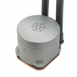 Silverstone Hailstone 360 Suoritin Nestejäähdytyspakkaus 12 cm Musta 1 kpl