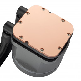 Silverstone Hailstone 360 Suoritin Nestejäähdytyspakkaus 12 cm Musta 1 kpl