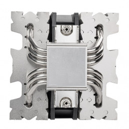 Silverstone XED120S Suoritin Jäähdytyslevy jäähdytin 12 cm Hopea 1 kpl