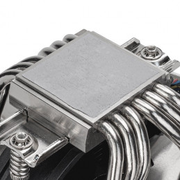 Silverstone XED120S Suoritin Jäähdytyslevy jäähdytin 12 cm Hopea 1 kpl