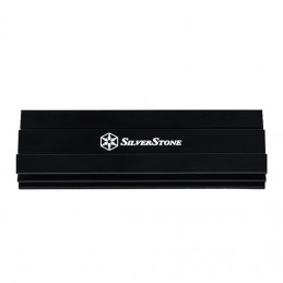 Silverstone SST-TP02-M2 Tietokoneen jäähdytysjärjestelmä Muistimoduuli Jäähdytyslevy jäähdytin Musta