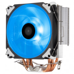 Silverstone AR12 RGB Suoritin Jäähdytin 12 cm Musta, Ruostumaton teräs, Valkoinen
