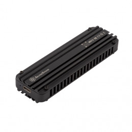 Silverstone MS12 SSD-kotelo Musta M.2