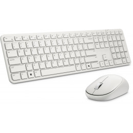 DELL Pro 5 KM526 näppäimistö Sisältää hiiren Koti  Toimisto Langaton RF QWERTY Pohjoismainen Valkoinen