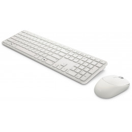 DELL Pro 5 KM526 näppäimistö Sisältää hiiren Koti  Toimisto Langaton RF QWERTY Pohjoismainen Valkoinen