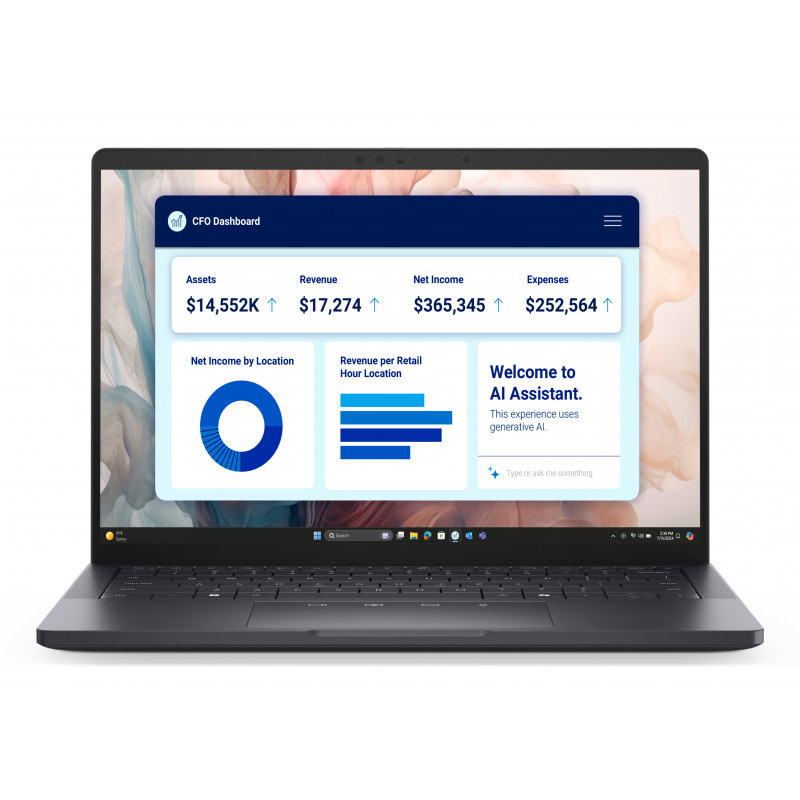 DELL Pro 13 Premium PA13250 Copilot+ PC Intel Core Ultra 5 236V Kannettava tietokone 33,8 cm (13.3") Full HD+ 16 GB