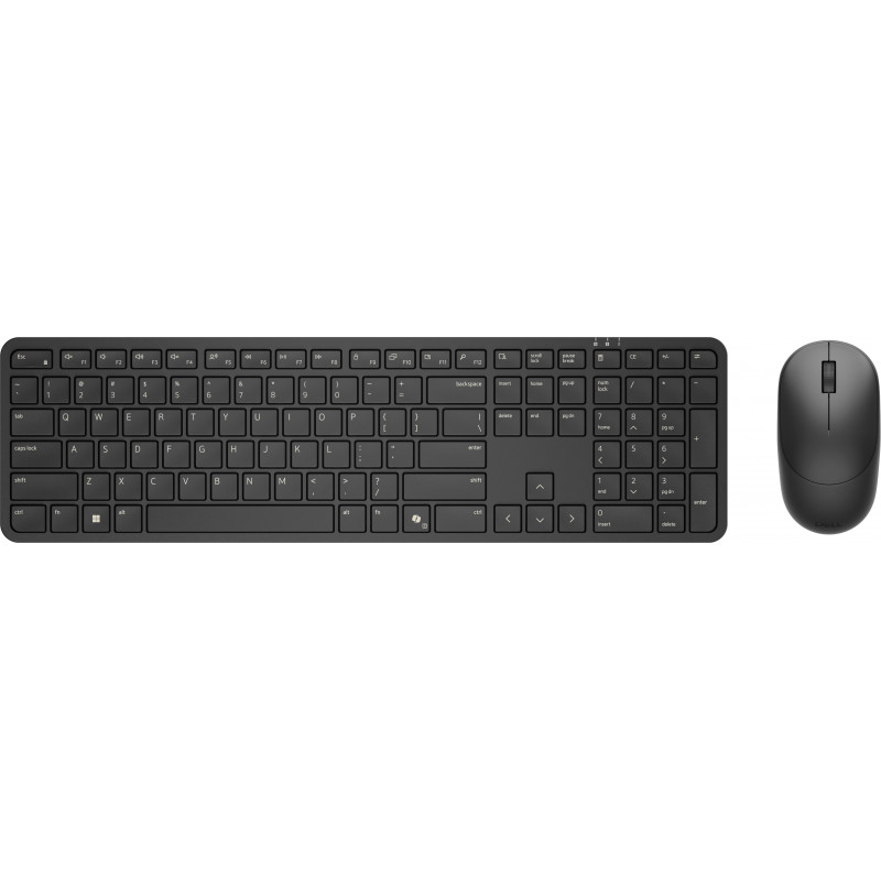DELL Pro 5 KM526 näppäimistö Sisältää hiiren Koti  Toimisto Langaton RF QWERTY Pohjoismainen Musta