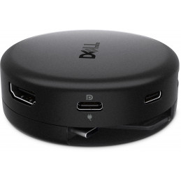 DELL DA326 Langallinen USB 3.2 Gen 1 (3.1 Gen 1) Type-C Musta