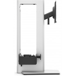 DELL Pro Slim OSS25 68,6 cm (27") Vastaanotto Musta, Hopea