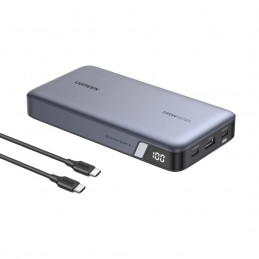 Ugreen 90597A akku- ja paristolaturi 25000 mAh Harmaa