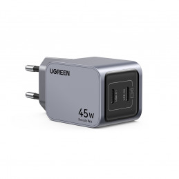 Ugreen 35008 mobiililaitteen laturi Universaali Harmaa AC Pikalataus Sisätila