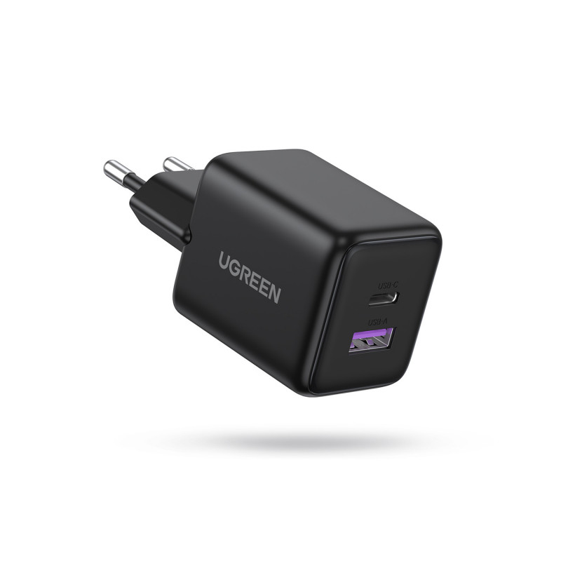 Ugreen 65014 mobiililaitteen laturi Kuulokkeet, Matkapuhelin, Älypuhelin, Tabletti, Puhelin AC Pikalataus