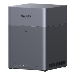 Ugreen DH4300 Plus NAS Mini Tower 8 GB LPPDDR4X UGOS Pro Harmaa