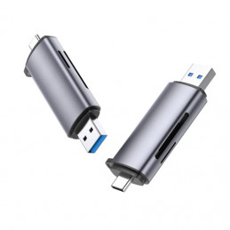 Ugreen 50706 kortinlukija USB Micro-USB Hopea