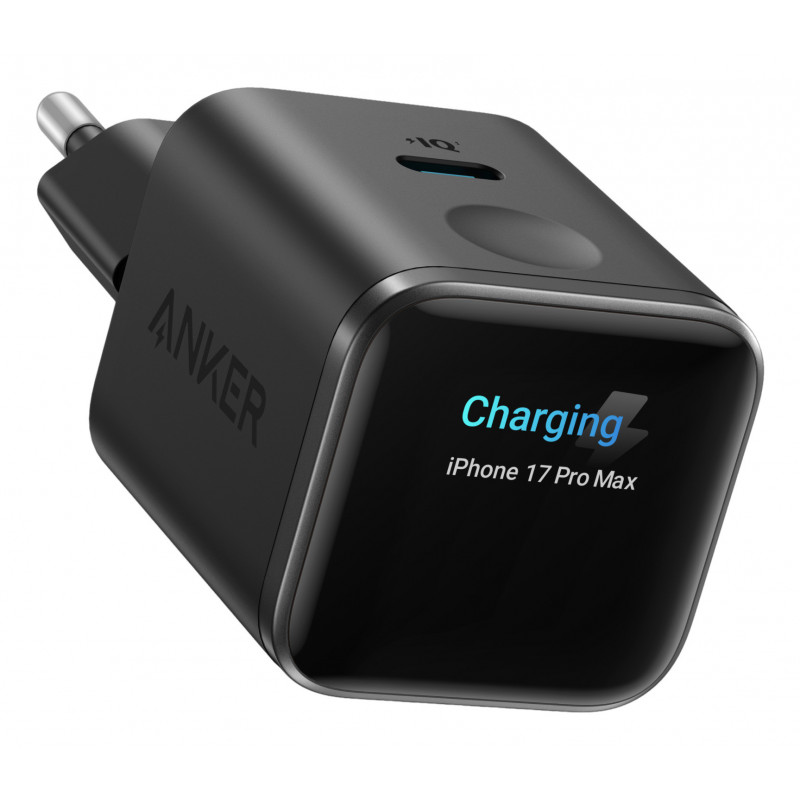 Anker Nano 45W Älypuhelin, Tabletti, Älykello, Universaali Musta AC Pikalataus Sisätila