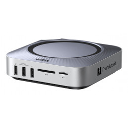 Ugreen 85883EU keskitin Thunderbolt 5 120000 Mbit s Musta, Harmaa