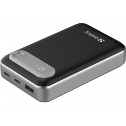 Sandberg 421-41 akku- ja paristolaturi Litium polymeeri (LiPo) 20000 mAh Musta, Hopea