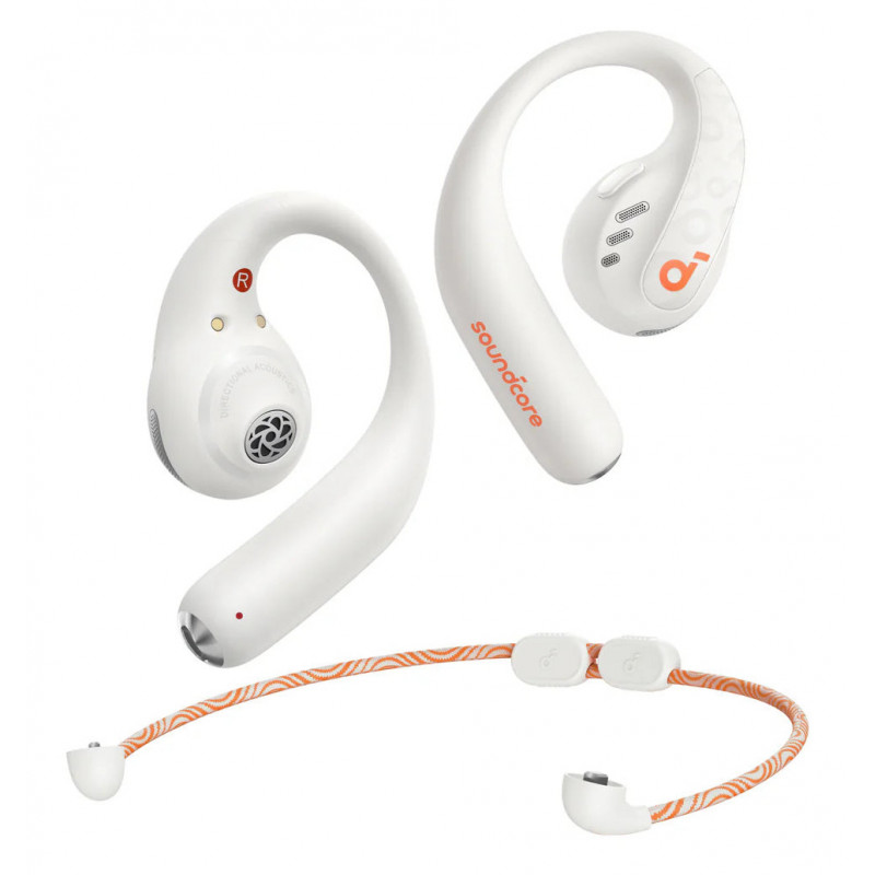 Soundcore AeroFit Pro Kuulokkeet Langaton Ear-hook Puhelut Musiikki Urheilu Päivittäinen Bluetooth Valkoinen