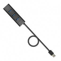 Axagon HUE-S2BL keskitin USB 3.2 Gen 1 (3.1 Gen 1) Type-A 5000 Mbit s Musta