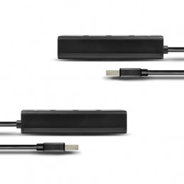Axagon HUE-S2BL keskitin USB 3.2 Gen 1 (3.1 Gen 1) Type-A 5000 Mbit s Musta