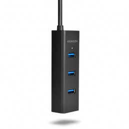 Axagon HUE-S2BL keskitin USB 3.2 Gen 1 (3.1 Gen 1) Type-A 5000 Mbit s Musta