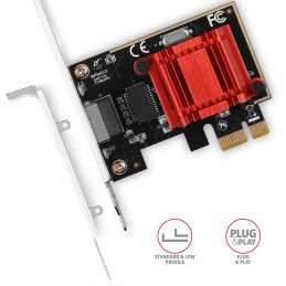 Axagon PCEE-GIX verkkokortti Sisäinen Ethernet 1000 Mbit s