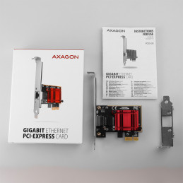 Axagon PCEE-GIX verkkokortti Sisäinen Ethernet 1000 Mbit s