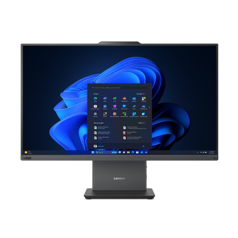 Lenovo ThinkCentre neo 50a 24 Gen 6 LNL Intel Core Ultra 5 226V 60,5 cm (23.8") 1920 x 1080 pikseliä Kosketusnäyttö All-in-one