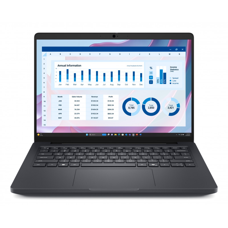 DELL Pro Max 14 MC14255 Copilot+ PC AMD Ryzen AI 7 PRO PRO 350 Mobiilityöasema 35,6 cm (14") Full HD+ 32 GB LPDDR5x-SDRAM 1 TB