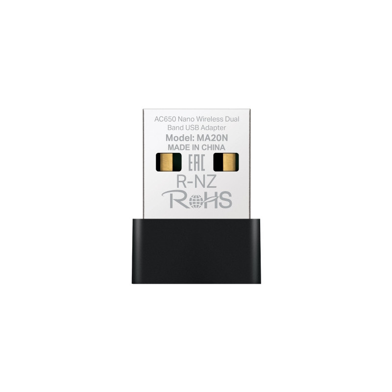 Mercusys MA20N verkkokortti WLAN 650 Mbit s