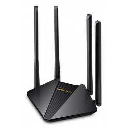 Mercusys MR30G langaton reititin Gigabitti Ethernet Kaksitaajuus (2,4 GHz 5 GHz) Musta