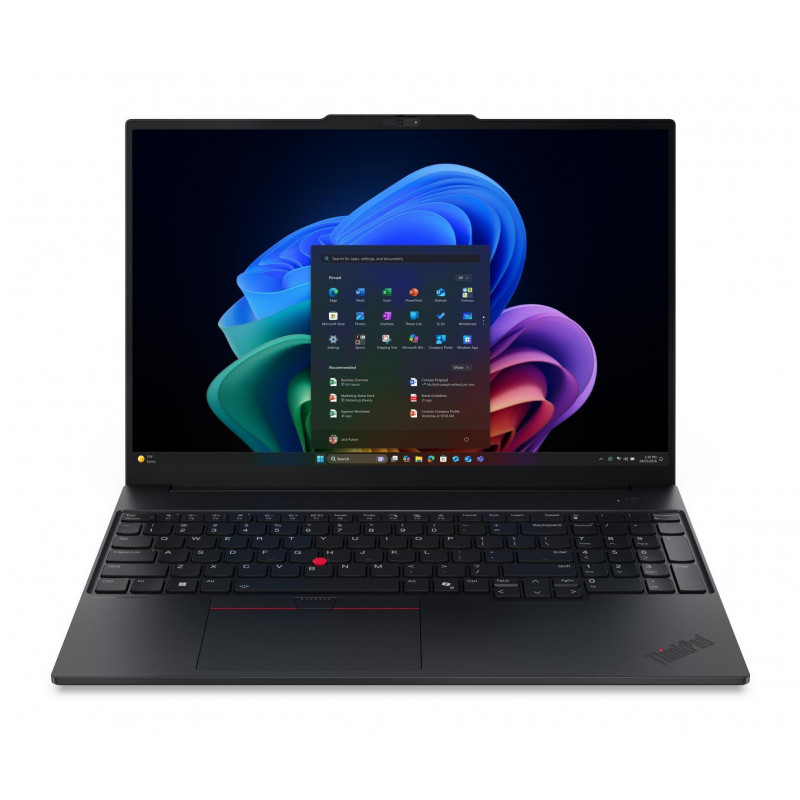 Lenovo ThinkPad E16 Gen 4 (Intel) Copilot+ PC Intel Core Ultra 7 355 Kannettava tietokone 40,6 cm (16") WUXGA 16 GB DDR5-SDRAM
