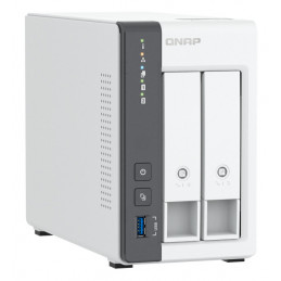 QNAP TS-216G NAS- ja tallennuspalvelimet Tower Cortex-A Cortex-A55 4 GB 0 TB Valkoinen