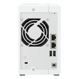 QNAP TS-216G NAS- ja tallennuspalvelimet Tower Cortex-A Cortex-A55 4 GB 0 TB Valkoinen