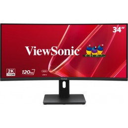 Viewsonic VA VA3420C-2 tietokoneen litteä näyttö 86,4 cm (34") 3440 x 1440 pikseliä UltraWide Quad HD LED Musta