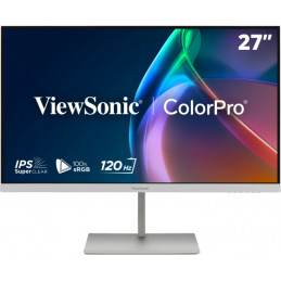 Viewsonic VP Series VP2766-2K-W tietokoneen litteä näyttö 68,6 cm (27") 2560 x 1440 pikseliä Quad HD LED Valkoinen, Hopea