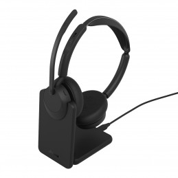 Jabra Evolve3 45 Kuulokkeet Langaton Pääpanta Toimisto puhelukeskus USB Type-C Bluetooth Musta