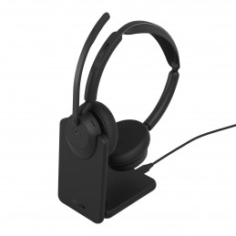 Jabra Evolve3 45 Kuulokkeet Langaton Pääpanta Toimisto puhelukeskus USB A-tyyppi Bluetooth Musta