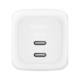 Belkin WCH020KQWH mobiililaitteen laturi Universaali Valkoinen AC Pikalataus Sisätila