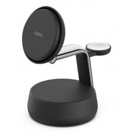 Belkin Qi2 Fitness tracker, Kuulokkeet, Älypuhelin, Älykello Musta USB Langaton lataaminen Pikalataus Sisätila