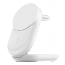 Belkin Qi2 Fitness tracker, Kuulokkeet, Älypuhelin, Älykello Valkoinen USB Langaton lataaminen Pikalataus Sisätila