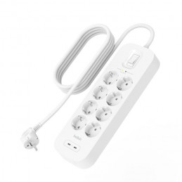 Belkin SRB004VF2M Valkoinen 8 AC-pistorasia(a) 2 m